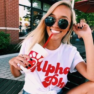 Alpha Phi Retro T-Shirt